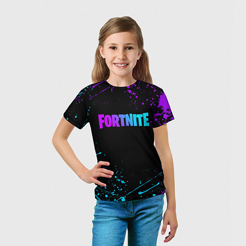 Детская футболка FORTNITE / 3D-принт – фото 5