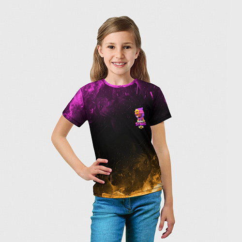 Детская футболка Бравл Старс / 3D-принт – фото 5