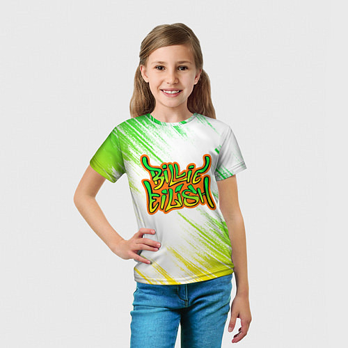 Детская футболка Billie eilish / 3D-принт – фото 5