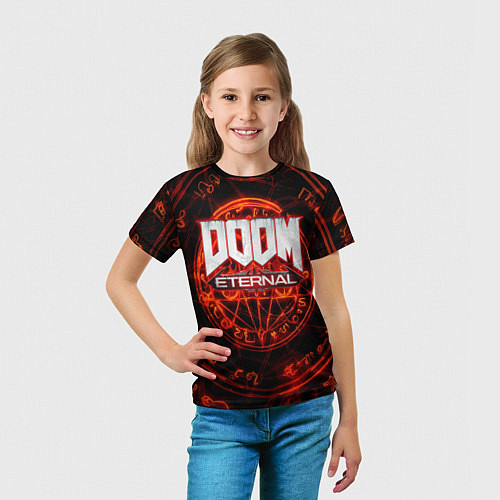 Детская футболка DOOM / 3D-принт – фото 5