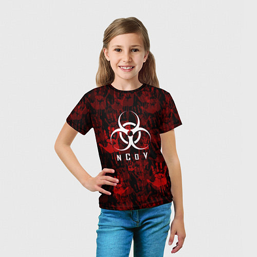 Детская футболка NCoV / 3D-принт – фото 5