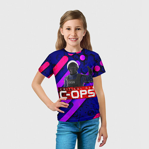 Детская футболка C-OPS / 3D-принт – фото 5