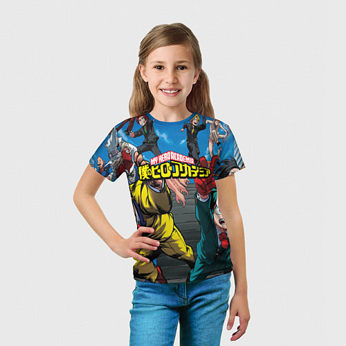 Детская футболка My Hero Academia все герои / 3D-принт – фото 5