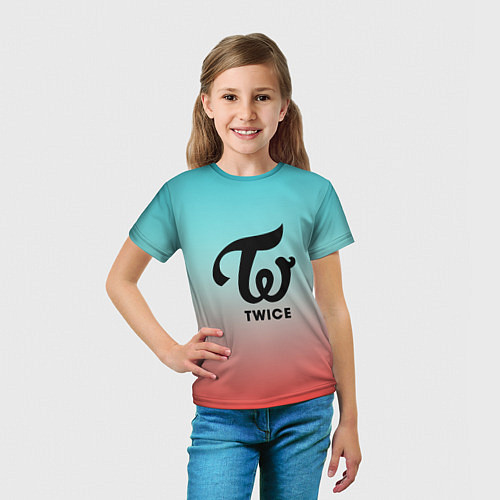 Детская футболка TWICE / 3D-принт – фото 5