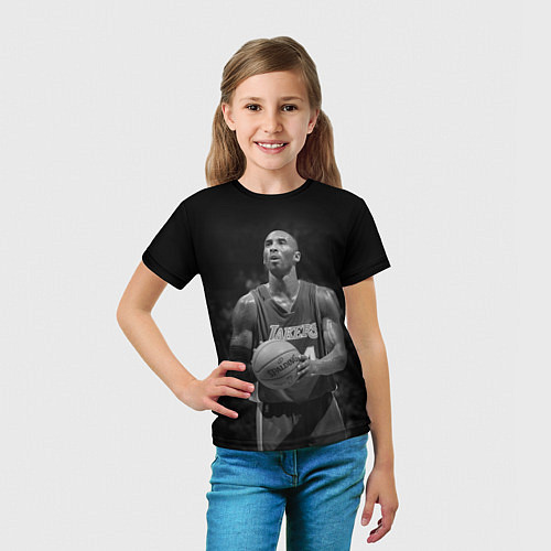 Детская футболка Коби Брайант / 3D-принт – фото 5