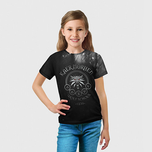 Детская футболка ВЕДЬМАК / 3D-принт – фото 5