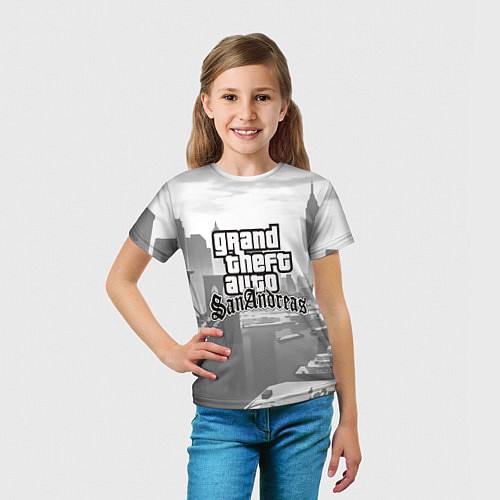 Детская футболка GTA SanAndreas / 3D-принт – фото 5