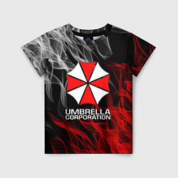 Футболка детская UMBRELLA CORP, цвет: 3D-принт