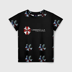 Футболка детская Umbrella Corporation, цвет: 3D-принт