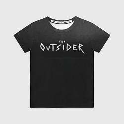 Футболка детская The Outsider, цвет: 3D-принт
