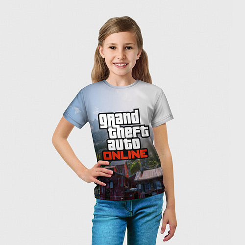 Детская футболка GTA Online / 3D-принт – фото 5