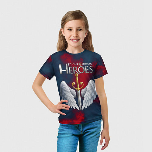 Детская футболка Heroes of Might and Magic / 3D-принт – фото 5