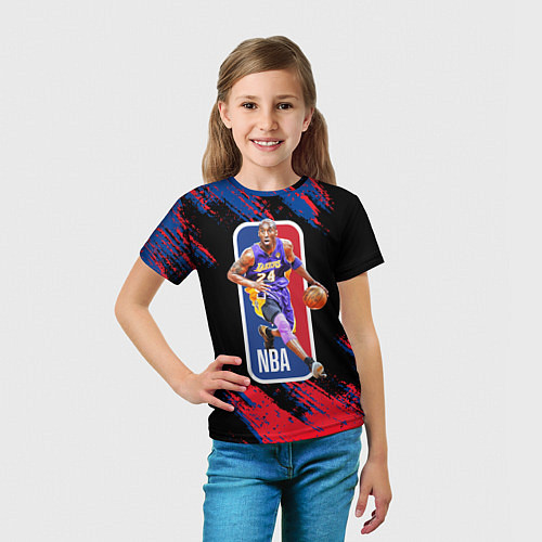 Детская футболка KOBE BRYANT / 3D-принт – фото 5