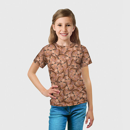 Детская футболка Бейонсе / 3D-принт – фото 5