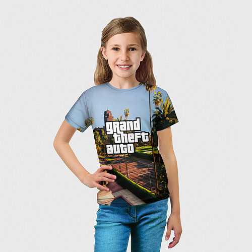 Детская футболка Grand Theft Auto / 3D-принт – фото 5
