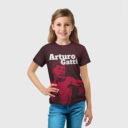 Детская футболка Arturo Gatti / 3D-принт – фото 5