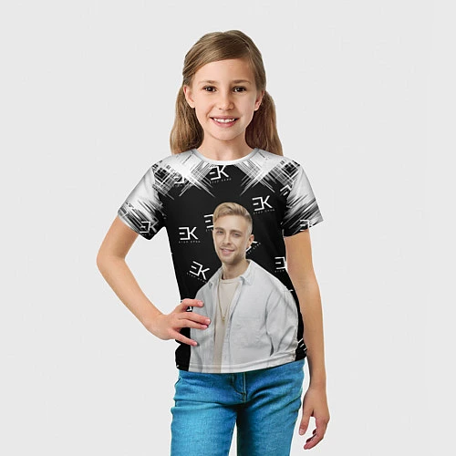 Детская футболка Егор Крид / 3D-принт – фото 5