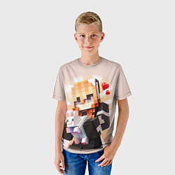 Футболка детская MINECRAFT, цвет: 3D-принт — фото 2