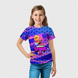 Футболка детская BRAWL STARS:SANDY, цвет: 3D-принт — фото 2