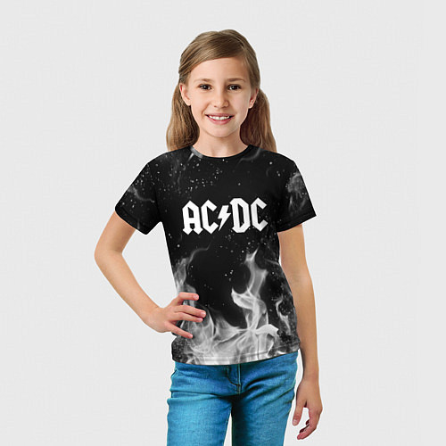 Детская футболка AC DC / 3D-принт – фото 5