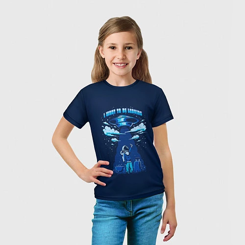 Детская футболка Ufo / 3D-принт – фото 5