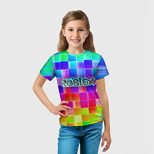 Детская футболка Роблокс / 3D-принт – фото 5