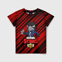 Футболка детская Brawl Stars CROW, цвет: 3D-принт