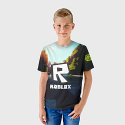 Футболка детская ROBLOX, цвет: 3D-принт — фото 2