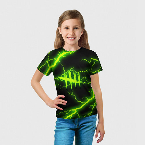 Детская футболка DEAD BY DAYLIGHT / 3D-принт – фото 5