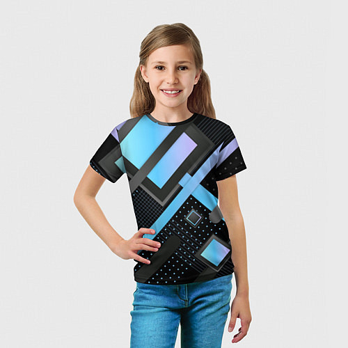 Детская футболка Modern Geometry / 3D-принт – фото 5