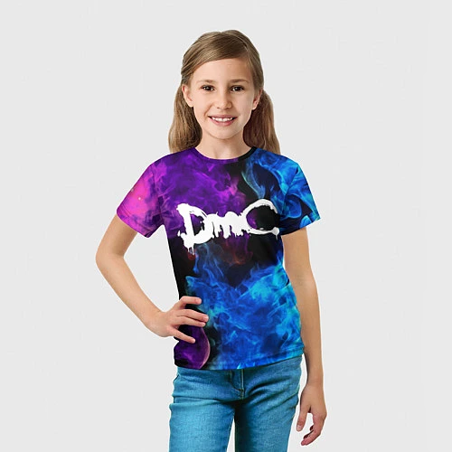 Детская футболка DEVIL MAY CRY DMC / 3D-принт – фото 5