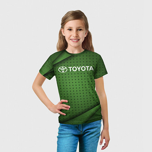 Детская футболка TOYOTA / 3D-принт – фото 5