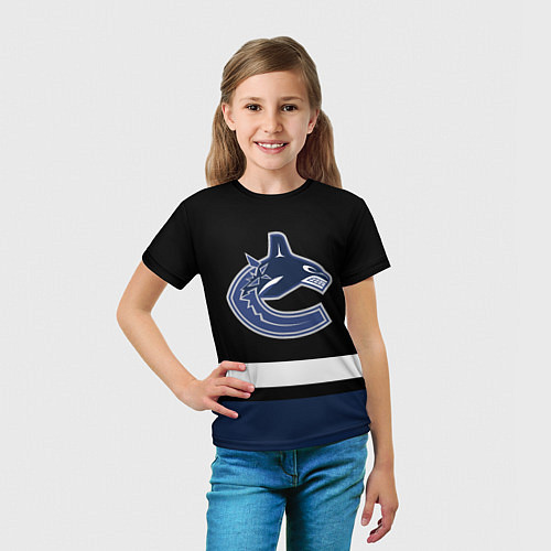 Детская футболка Vancouver Canucks / 3D-принт – фото 5