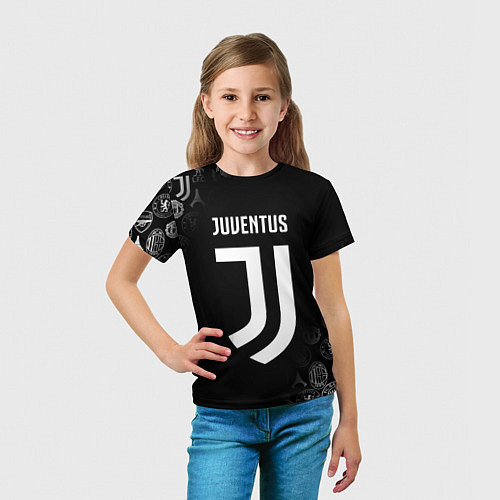 Детская футболка JUVENTUS / 3D-принт – фото 5