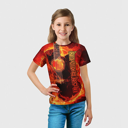 Детская футболка Iron Maiden / 3D-принт – фото 5