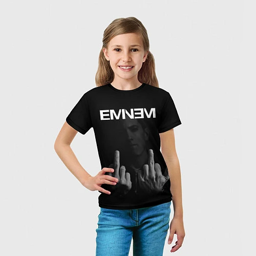 Детская футболка EMINEM / 3D-принт – фото 5