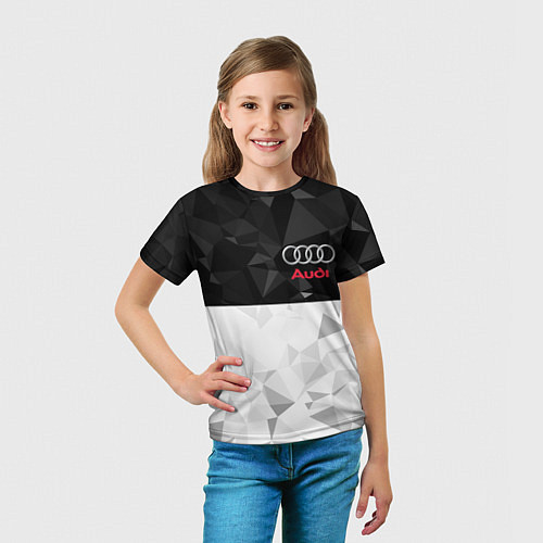 Детская футболка AUDI / 3D-принт – фото 5
