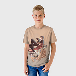 Футболка детская Дазай и Чуя, цвет: 3D-принт — фото 2
