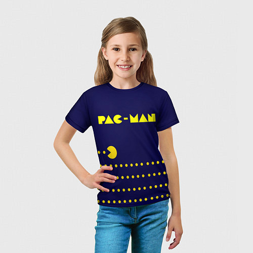 Детская футболка PAC-MAN / 3D-принт – фото 5