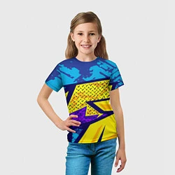 Футболка детская Bona Fide Одежда для фитнеса, цвет: 3D-принт — фото 2