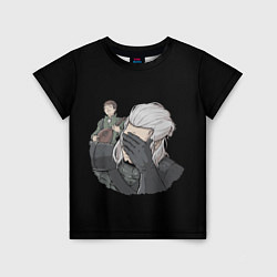 Футболка детская The Witcher Facepalm, цвет: 3D-принт