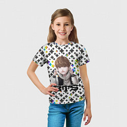 Футболка детская BTS, цвет: 3D-принт — фото 2