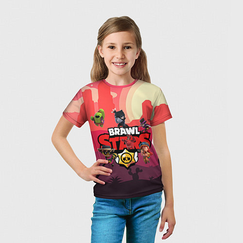 Детская футболка Brawl Stars / 3D-принт – фото 5