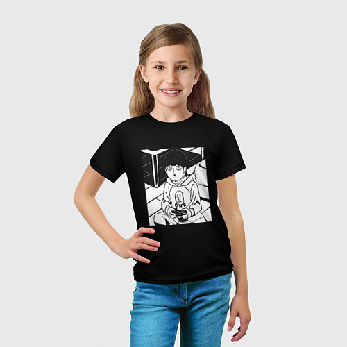 Детская футболка Моб Психо 100 / 3D-принт – фото 5