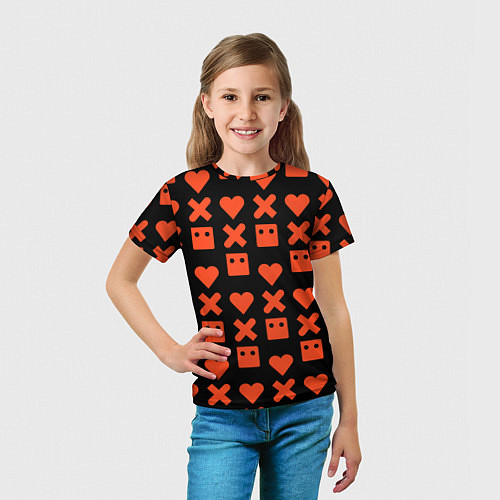 Детская футболка LOVE DEATH ROBOTS LDR / 3D-принт – фото 5