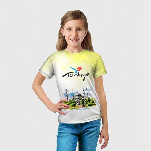 Детская футболка Турция / 3D-принт – фото 5