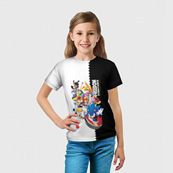 Футболка детская СОНИК, цвет: 3D-принт — фото 2
