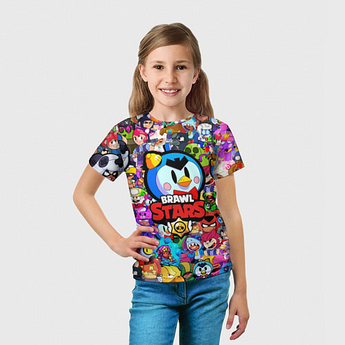 Детская футболка BRAWL STARS: MRP / 3D-принт – фото 5