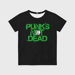 Детская футболка Punks Not Dead