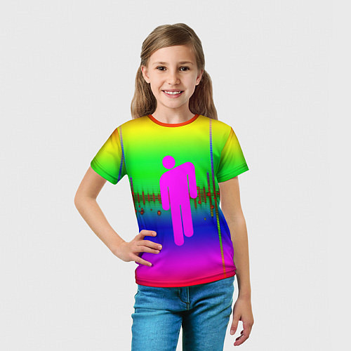 Детская футболка BILLIE ELLISH / 3D-принт – фото 5